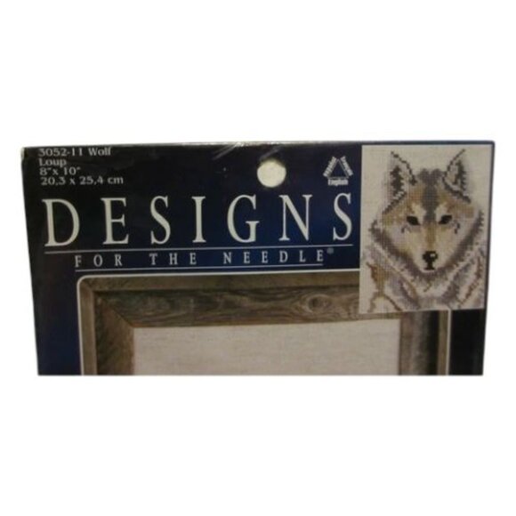Designs For The Needle Wolf Counted Cross Stitch Kit 8"x10" Hometown - Picture 3 of 9